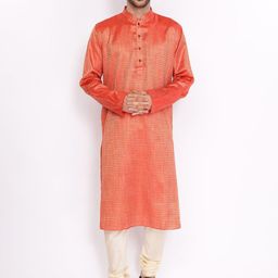 ZOIS Men Printed Regular Kurta with Churidar-58