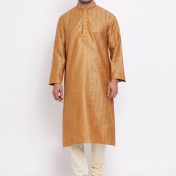 ZOIS Men Embroidered Regular Kurta with Churidar-picture-34