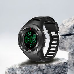 Shocknshop Men Straps Digital Multi Function Watch WCH21Black-15