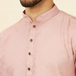 Manyavar Men Regular Kurta with Pyjamas image 3