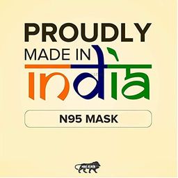 shoperiya N95 Face Mask Combo Unisex - Cotton Fabric Reusable & Washable Mask with 5 Layer Protection (Pack of 5, Multicolor, Without Valve) image 4