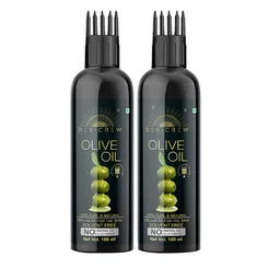 Desi Crew Set Of 2 Olive Massage Oil - 100 ml Each-7