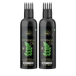 Desi Crew Set Of 2 100% Pure & Natural Moringa Oil - 100 ml Each-36