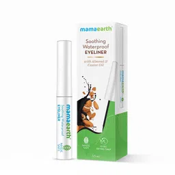 Mamaearth Soothing Waterproof Eyeliner With Almond Oil & Castor Oil for 10 Hour Long Stay - 3.5 ml - Black-23