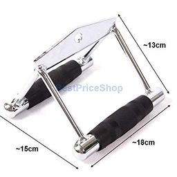 Mutu Urbanpace Pro-Grip Rowing/Chinning Bar with Solid Steel Handles - V Bar, Pro Grip D Handle, Tricep Curl and LAT Bar image 3