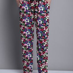 Shararat Women Printed Cotton Lounge Pants-image-85