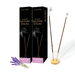 Imvelo Green your hygiene Puremazing 2 Pieces Brown Lavender Incense Sticks-21