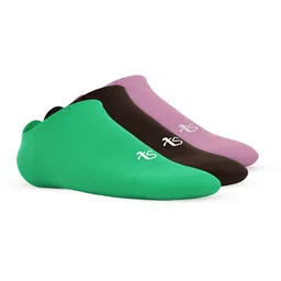 TalkingSox Unisex Pack Of 3 Shoe Liner Socks-44