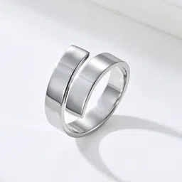 SALTY Stainless Steel & Knuckle Charm Finger Ring-image-12