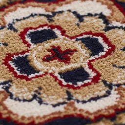 OBSESSIONS Brown Ethnic Motif Patterned Anti-Static Floor Runner image 3