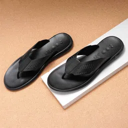 Ruosh Men Leather Comfort Sandals-image-36
