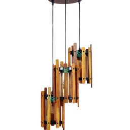 MFD HOME FURNISHING Brown Ceiling Lamp image 3