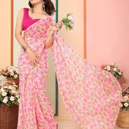 VAIRAGEE Floral Ready to Wear Saree-image-36
