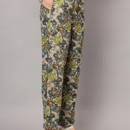 Fusion Threads Floral Printed Top With Trouser image 3