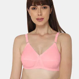 NAIDU HALL Full Coverage Non Padded Pure Cotton Everyday Bra With All Day Comfort-image-3