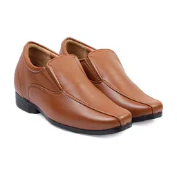 Bxxy Men Synthetic 3 Inch Hidden Elevator Formal Slip On Shoes-image-84