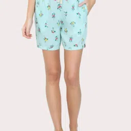 Bareblow Women Floral Printed Outdoor Shorts-picture-34