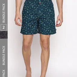Van Heusen Pack Of 2 Printed Pure Cotton Boxers Shorts IHQBS2CB110112-picture-4