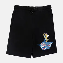 YK Warner Bros Boys Tom & Jerry Printed Mid-Rise Shorts-28