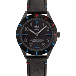 ADIDAS Originals Unisex Printed Dial & Leather Straps Analogue Watch AOFH22506-picture-17