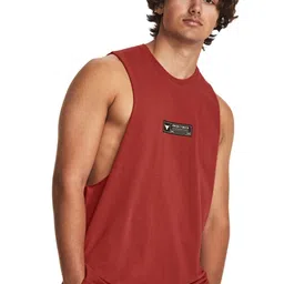 UNDER ARMOUR UA Project Rock Printed Relaxed-Fit T-shirt-image-61