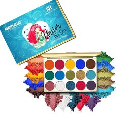BeautyRelay London Shade Story Eyeshadow Palette 45 g - Under The Sea-31