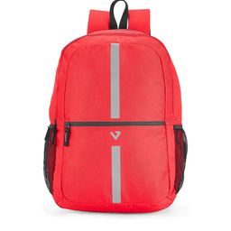 THe VerTicaL Unisex Red & Black Brand Logo Backpack-24