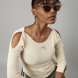SHOWOFF Cold-Shoulder Top-image-7