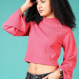 V-Mart Mock Neck Crop Top-picture-48