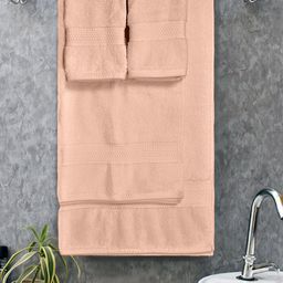BOMBAY DYEING Set Of 4 Cotton 600 GSM Soft & Durable Towel Set-34