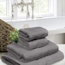 BOMBAY DYEING Set Of 4 Cotton 600 GSM Soft & Durable Towel Set image 3
