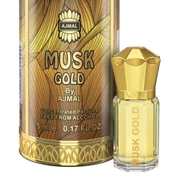 Ajmal Musk Gold Attar Roll-On - 5ml-23