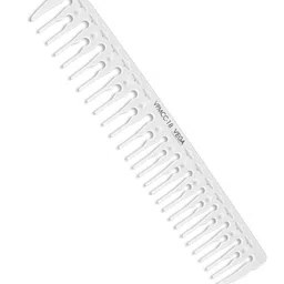 VEGA PROFESSIONAL VPMCC-18 Carbon Anti-Static Styling Comb - White Line-16
