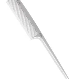 VEGA PROFESSIONAL VPMCC-20 Carbon Anti-Static Rat Tail Comb - White Line-29