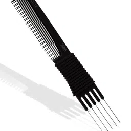 VEGA PROFESSIONAL VPVCC-12 Carbon Anti-Static Fork Comb - Black Line-54