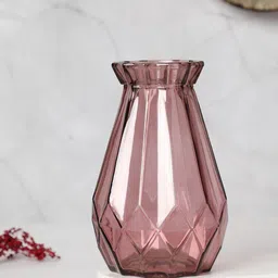 Bonhomie Purple Textured Flower Vase-picture-16