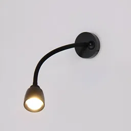SHREE KALA HOME DECOR Black Abstract Shaped Wall Lamp-26