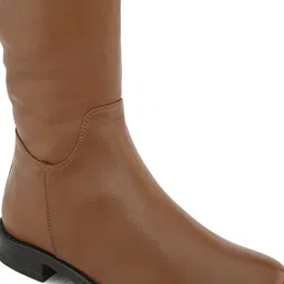 Alleviater Women High Top Block Heel Regular Boots image 5