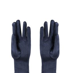 Bonjour Women Navy Blue Solid Hand Gloves-image-46