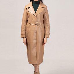 20Dresses Women Beige Solid OverCoat-image-13