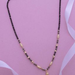 Ramdev Art Fashion Jwellery Gold-Plated Artificial Stones Mangalsutra-image-96