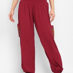 Taurus Women Loose-Fit Harem Pants-image-14