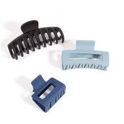 FIMBUL Women Set of 3 Large Claw Clip-16