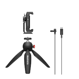 SENNHEISER XS Lav Type C Wired Microphone with Clip on Mic (Black)-picture-4