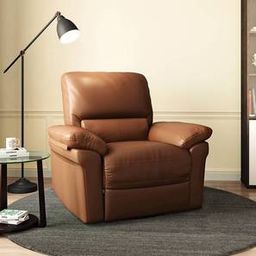 urban ladder Bernice One Seater Recliner in Tan-picture-2