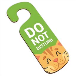 CVANU Yellow & Green Do Not Disturb Sign Boards Wooden Hanging Wall Decor-picture-8