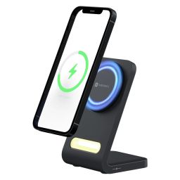Portronics FLUX wireless phone charger stand-18