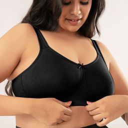 Nykd Plus Size Flawless Me Cotton Bra - Non Padded Non Wired Full Coverage image 1
