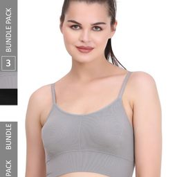 MYSHA Pack Of 3 Full Coverage Lightly Padded Bralette Bra With All Day Comfort image 1