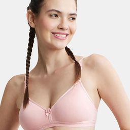 Jockey Wirefree Non Padded Cotton Medium Coverage Beginners Bra-1581-49